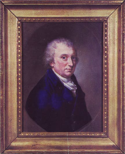 Portrait of Heinrich Olbers, by Johann Schwartz, 1805 (Göttingen Observatory via Wikimedia commons)