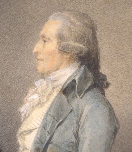 Portrait of Anders Sparrman, unknown date and artist (Wikimedia commons),