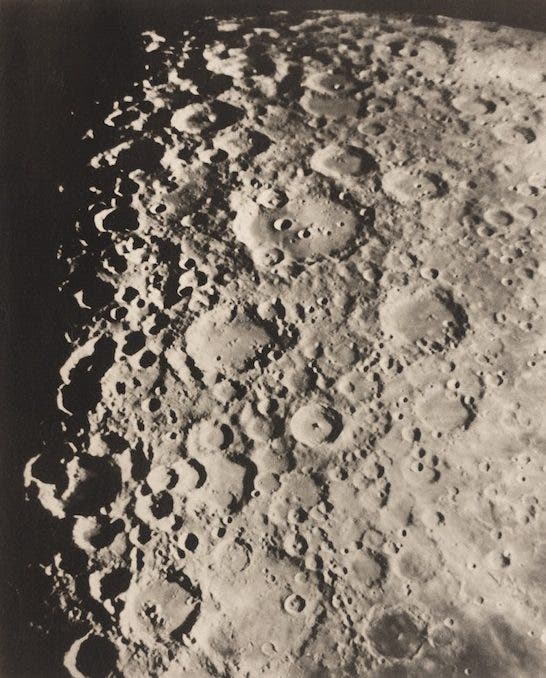 Plate 2 from the Lick Observatory’s lunar atlas. Image source: Lick Observatory. Observatory Atlas of the Moon. W.W. Law, 1897. View Source