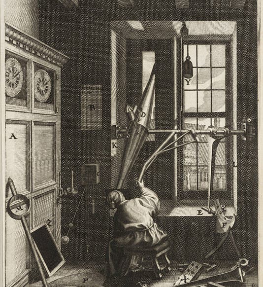 Rømer’s meridian telescope (Linda Hall Library)