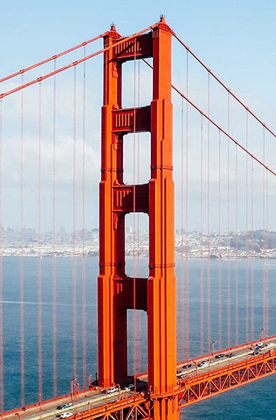 Detail of third image, vertical fluting on north tower in partial sunlight (miro.medium.com)