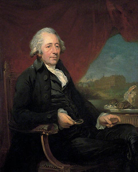 Portrait of manufacturer Matthew Boulton, oil on canvas, by Carl Fredrik von Breda, ca 1792, Birmingham Museum (artuk.org)
