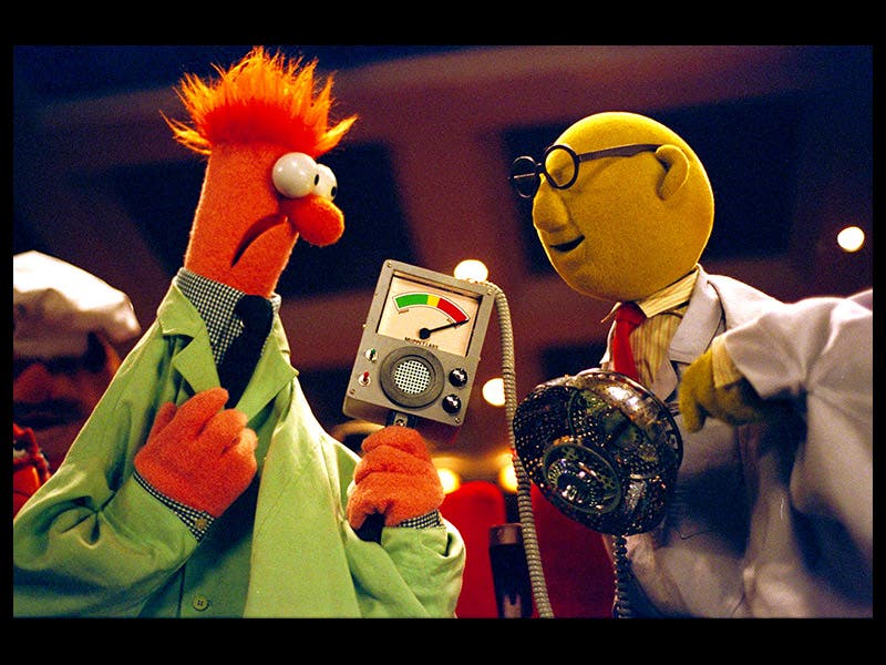 IT'S A VERY MERRY MUPPET CHRISTMAS MOVIE -- NBC Movie -- Pictured: (l-r) Waldorf, Dr. Bunsen Honeydew,  
*TV Still - Editorial Use Only*
Photo Capital Pictures/face to face
***German sales only***
