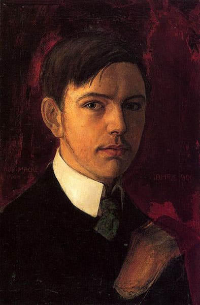 August Macke, Self-portrait, oil on canvas, Westphalian State Museum of Art and Cultural History, Munich, 1906 (Wikimedia commons)