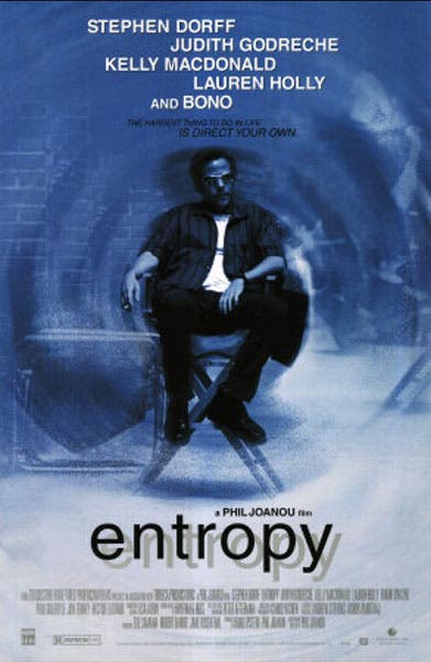 Move poster for Entropy, with Stephen Dorff as Leonid Entropy, 1999 (cdn.quotationof.com)