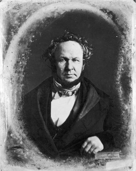 Portrait of Henry Schoolcraft, daguerreotype, undated, National Archives (archives.gov)