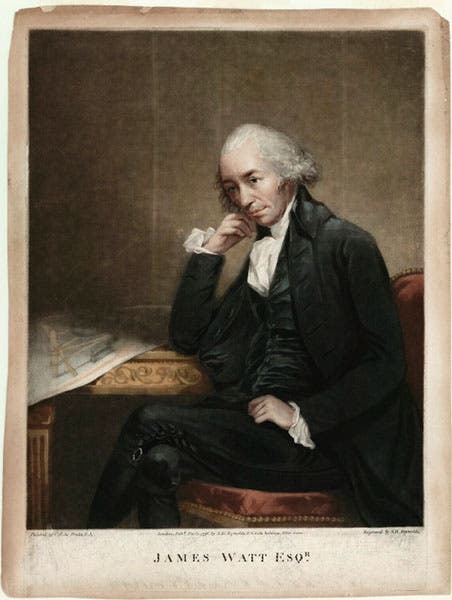 Portrait of James Watt, mezzotint by S.W. Reynolds after painting by Carl Fredrik von Breda, 1796, National Portrait Gallery, London (npg.org.uk)