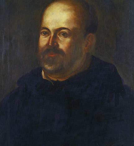 Portrait of Benedetto Castelli, artist and date unknown, Museo Galileo, Florence (community.fansshare.com)