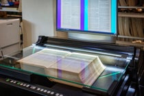 Book Digital Scanner - close up