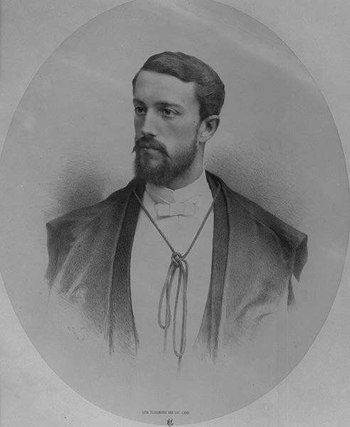 Portrait of Julien Fraipont, photograph, undated, University of Liège (uliege.be)