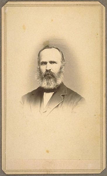 Portrait of Josiah D. Whitney, photograph,1863, Berkeley Library Digital Collections (digicoll.lib.berkeley.edu)