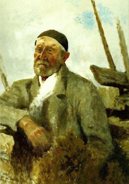Bruno Liljefors, self-portrait, date and location unknown (brunoliljefors.org, now defunct)