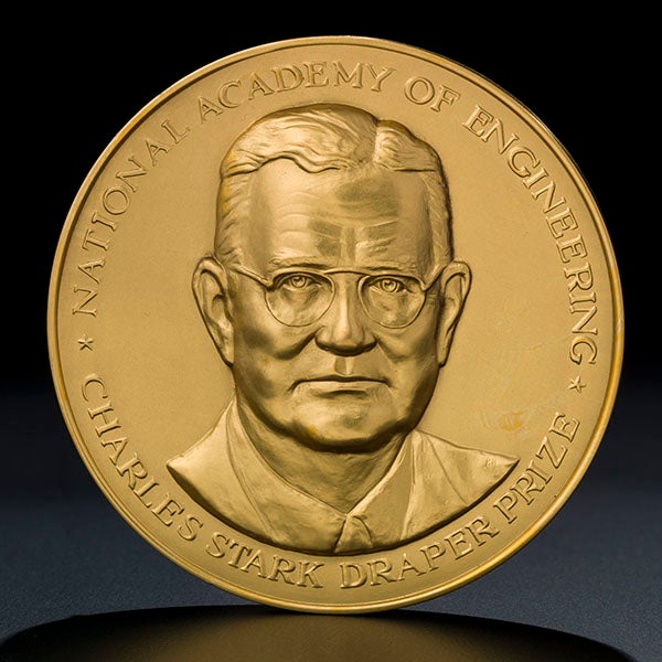 Charles Stark Draper Prize medal (National Air and Space Museum)