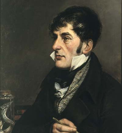 Portrait of Charles Alexandre Lesueur, oil on canvas, by Charles Wilson Peale, 1817-18, Library, Academy of Natural Sciences of Philadelphia, Drexel University (photo provided by Robert Peck)