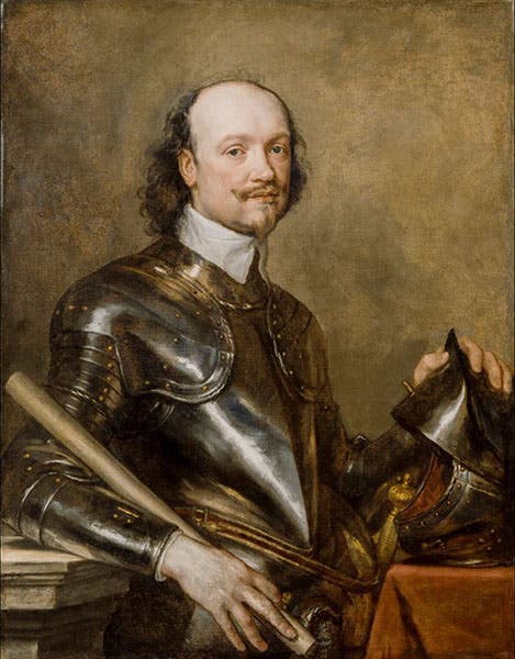 Portrait of Kenelm Digby, oil on canvas,  ca 1640, National Portrait Gallery, London (npg.org.uk)