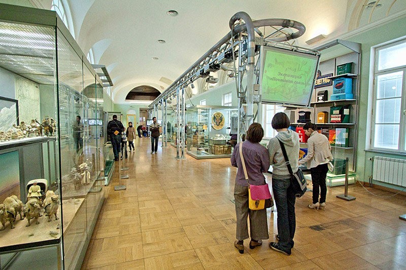 Interior of the A.S. Popov Central Museum of Communications, Saint Petersburg (saint-petersburg.com)