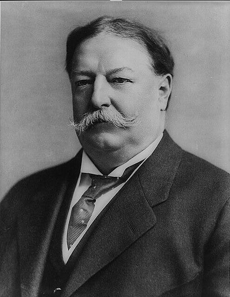 William Howard Taft, who had served as Theodore Roosevelt’s Secretary of War, takes the oath of office to become the twenty-seventh President of the United States.