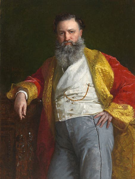 Portrait of Isaac M. Singer, oil on canvas, by Edward Harrison May, 1869, National Portrait Gallery, Washington, D.C. (npg.si.edu)