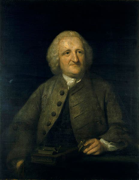 Portrait of John Dolland, telescope-maker, by Benjamin Wilson, oil on canvas, 1760s, Royal Museums Greenwich (rmg.co.uk)