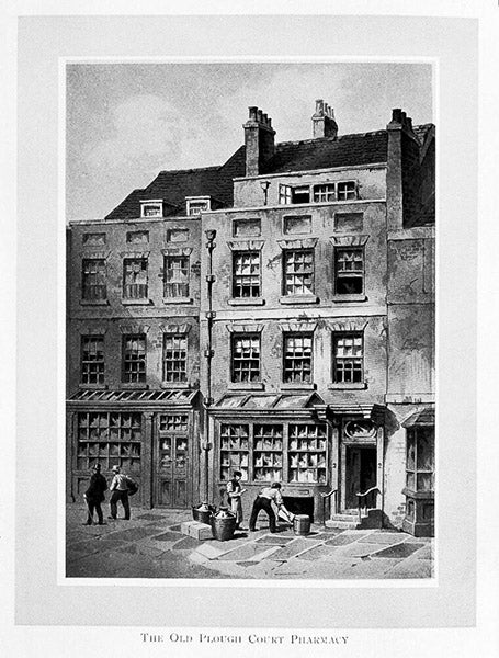 William Allen’s Pharmacy, Plough Court, London, Wellcome Collection (wellcomecollection.org)