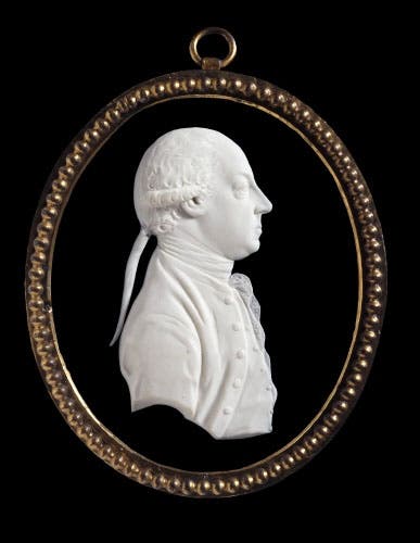 Portrait medallion of Thomas Pennant, stoneware cameo by Josiah Wedgwood I, ca 1775-1790, British Museum (bmimages.com)