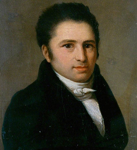 Portrait of Augustin-Pyramus de Candolle as a young man, unknown artists, undated, Kew Gardens (artuk.org)