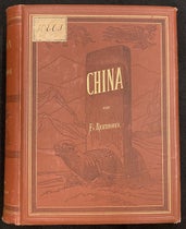 Front cover of text volume 1 of China: Ergebnisse eigener Reisen und darauf gegründeter Studien, by Ferdinand von Richthofen, 1877-1912 (Linda Hall Library)
