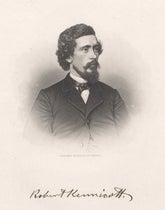 Portrait of Robert Kennicott, frontispiece to article on Kennicott, Transactions of the Chicago Academy of Sciences, vol. 1, opp. page 133, 1867-69 (Linda Hall Library)