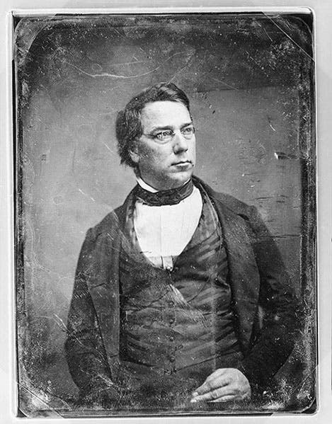 Portrait of George Perkins Marsh, daguerreotype by Matthew Brady, ca 1850, Library of Congress (loc.gov)