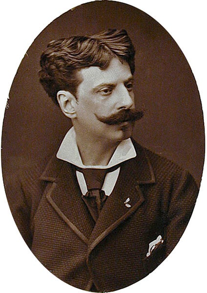 Portrait of Alphonse de Neuville, Woodburytype, ca 1880, Los Angeles County Museum of Art (Wikimedia commons)