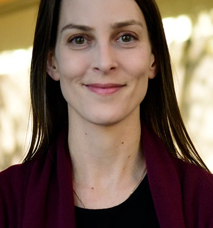 Photo of Linda Hall Library fellow Claire Gilbert