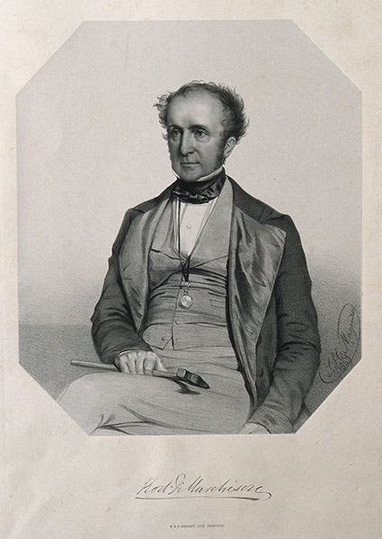 Portrait of Roderick Murchison, lithograph by Thomas H. Maguire, 1849, Wellcome Collection, London (wellcomcollection.org)