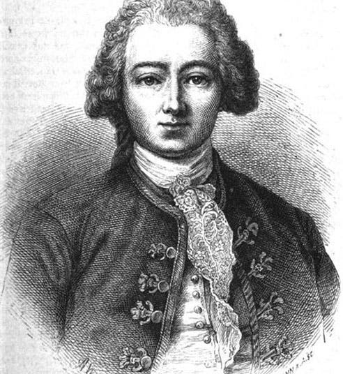 Portrait of Nicolas Chamfort, wood engraving, 1870, after an unknown original (Wikimedia commons)