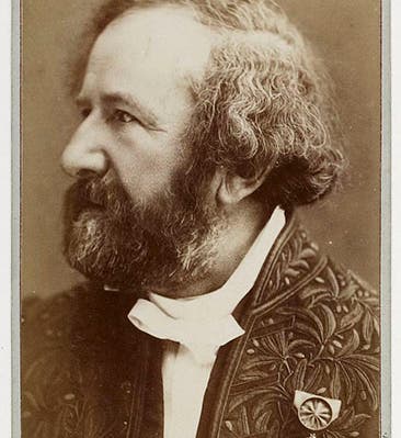Portrait of Hippolyte Fizeau, photograph by Eugène Pirou, 1883 (Wikimedia commons)