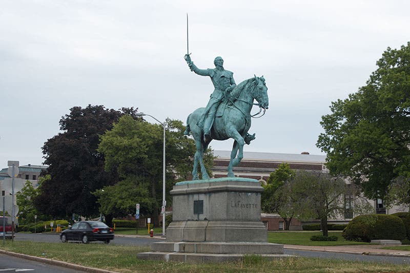 Marquis d Lafayette, statue, by Paul Wayland Bartlett, Hartford, Conn., 1932 (ctmonuments.net)