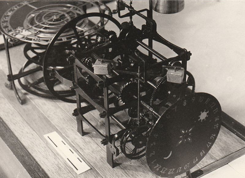 Replica of Richard of Wallingford’s astronomical clock, St. Albans Cathedral, builder unknown (stalbansmuseums.org.uk)