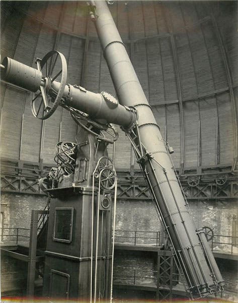 30-inch Thaw Refractor built by John Brashear for Allegheny Observatory, Pittsburgh, 1914 (cloudynights.com)