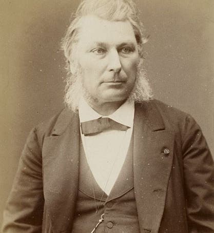 Portrait of Ernest Mouchez, photograph by Eugène Pirou, 1883 (Wikimedia commons)