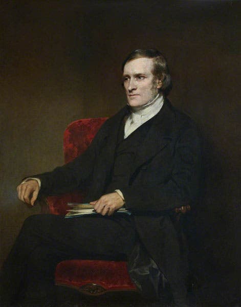Portrait of James David Forbes, oil painting by James Watson Gordon, 1861 (Royal Society of Edinburgh via artuk.org)