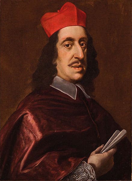 Portrait of Leopoldo de’ Medici, oil on canvas, by Justus Sustermans, before 1681, sold at auction, 2017 (Wikimedia commons)