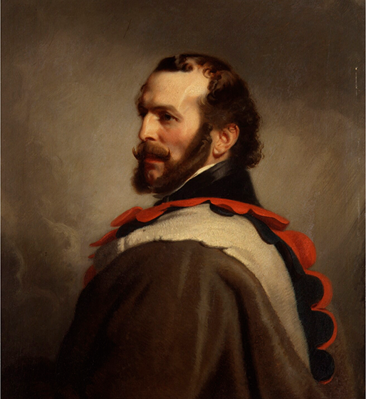 Portrait of John Rae, by Stephen Pearce, oil on millboard, 1853, National Portrait Gallery, London (npg.org.uk)