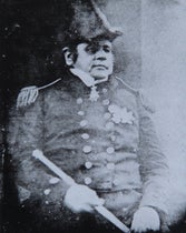 Only surviving photo of an older John Franklin, daguerreotype of 1845 (Wikimedia commons)