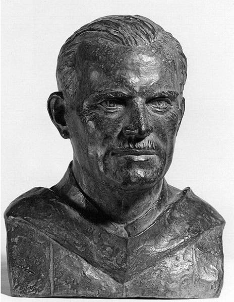 Bronze bust of Arthur Holly Compton, by Janet Gregg Schroeder, 1950 (1966 cast), National Portrait Gallery, Washington, D.C. (npg.si.edu)