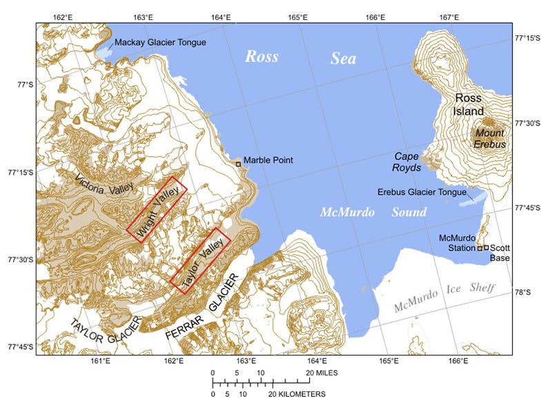 Map of McMurdo Sound (Wikimedia commons)