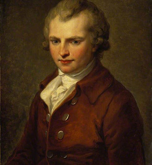 Portrait of a young James Hall, oil on canvas, by Angelica Kauffmann, 1785, in the Scottish National Portrait Gallery (artuk.org)