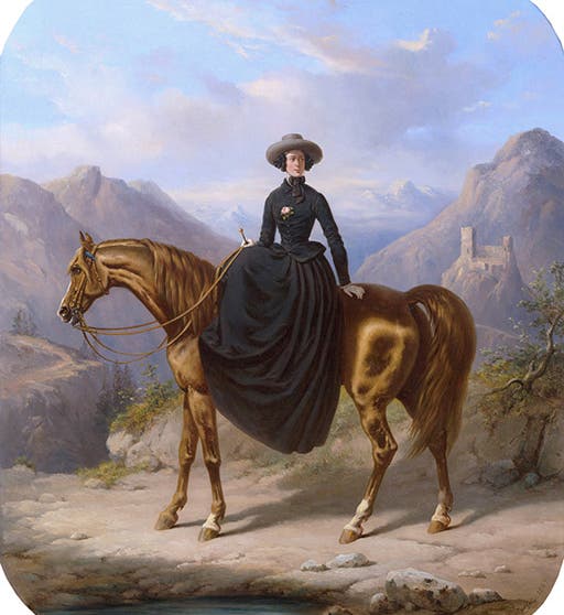 Portrait of Alexine Tinné, age 14 (Wikipedia)