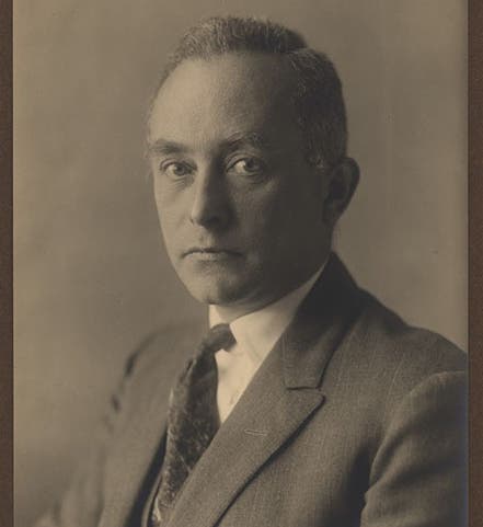 Portrait of a younger Max Born, photograph, unknown date, Smithsonian Libraries (library.si.edu)
