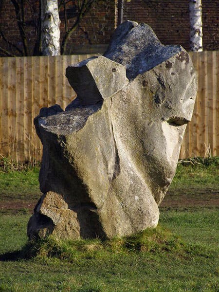 The “Forge Stone,” Avebury, modern photo (Wikimedia commons)