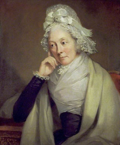 Portrait of Mary Priestley, wife of Joseph Priestley, oil on canvas, by Carl Fredrik von Breda, 1793, Birmingham Museum (artuk.org)