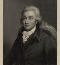 Portrait of Edmund Cartwright, stipple engraving, undated, National Library of Wales (Wikimedia commons)